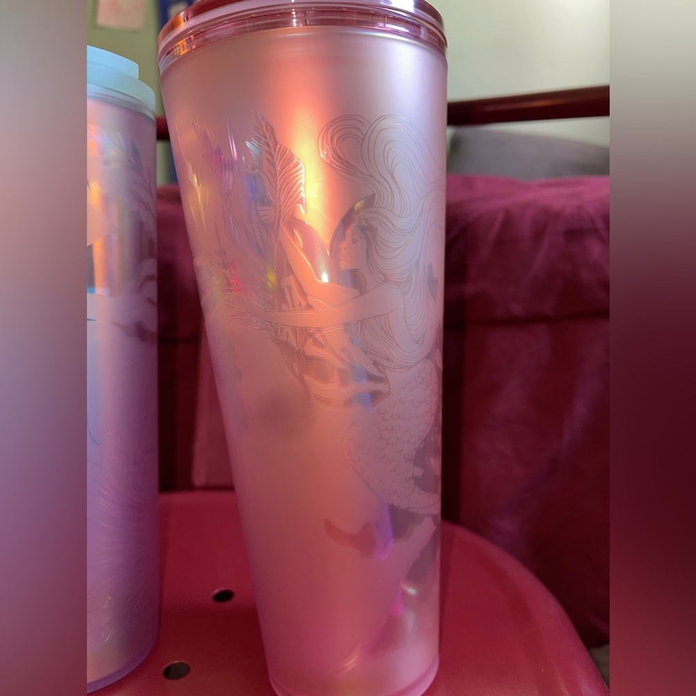 New!!! Starbucks cups, selling together collection 2022 spring rose gold mermaid - Picture 4 of 15